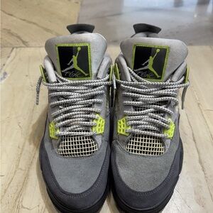 Air Jordan 4 (US12.5) Navy Blue